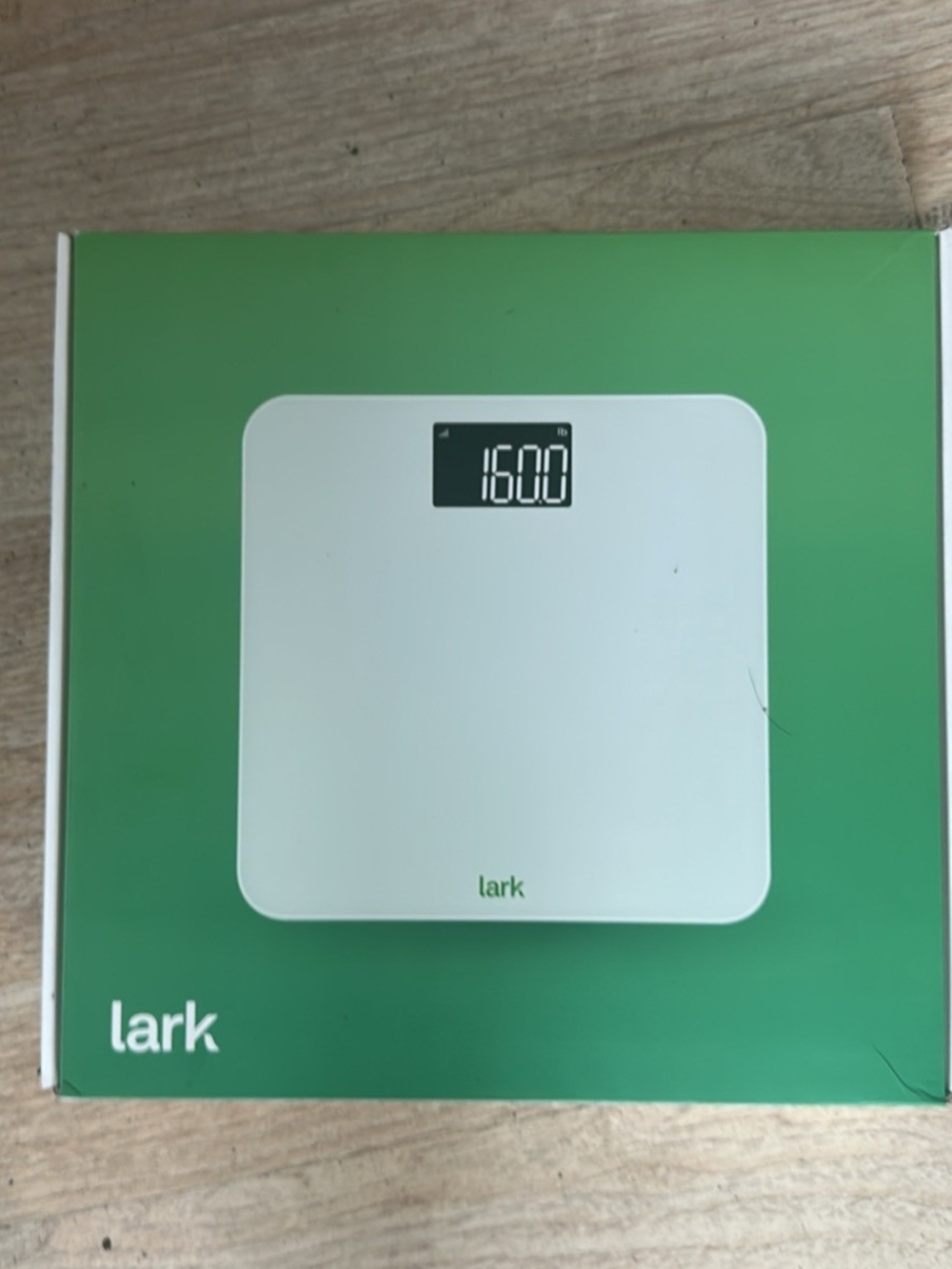LARK Cellular Body Scale – Digital Smart Weight Scale – White – Model LK-GBS-210
